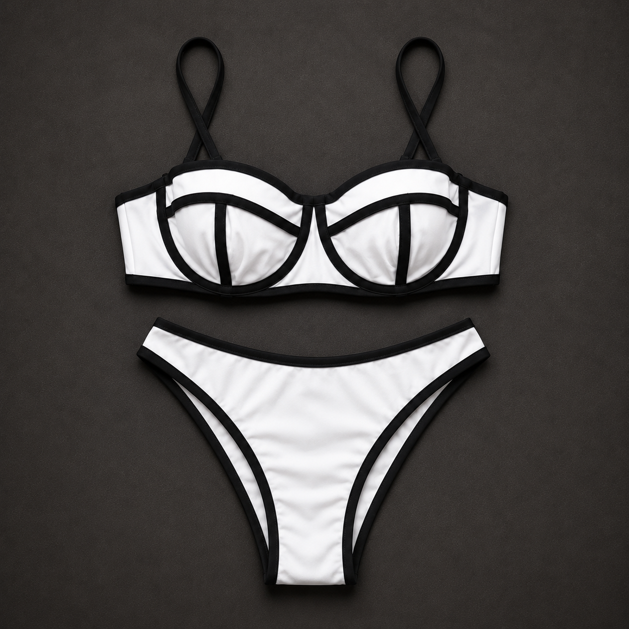 Mono Noir Bikini Set