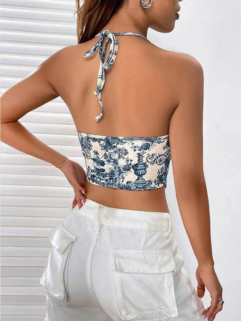 Women Summer Camisole Crop Tops Sleeveless Slim Sling T-Shirt Black White Bottoming Tanks Bra Underwear Vest Tops